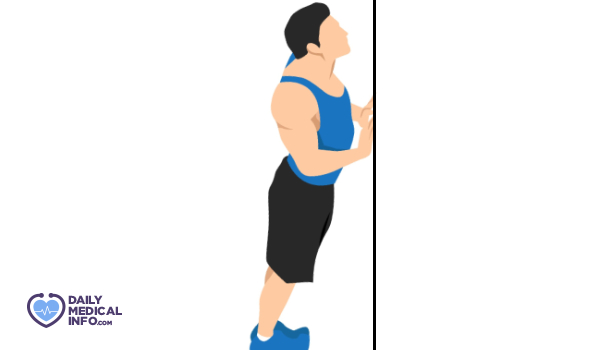 Abdominal separation exercises - wall push-up