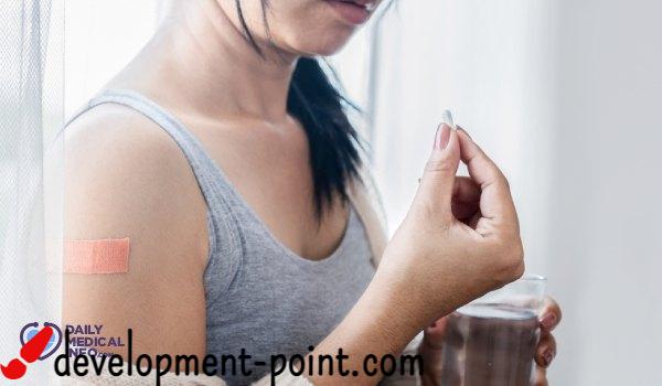 Treatment of swelling at the injection site