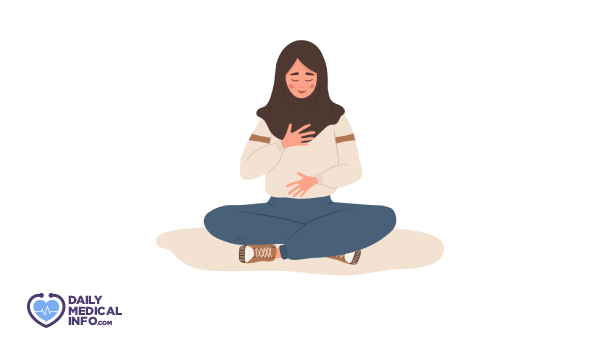 Diaphragmatic breathing exercise