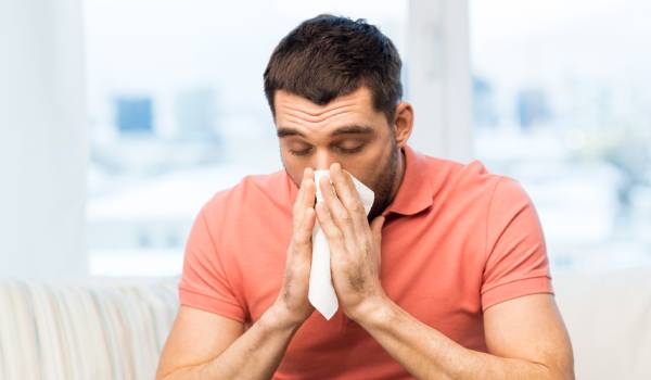 Gastroesophageal reflux and sinus allergy