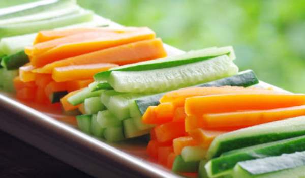 Benefits of cucumber and carrots for diet