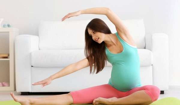 Abdominal exercises for pregnant women