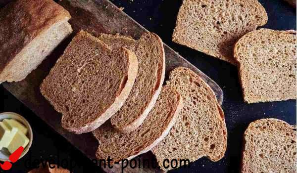 Modus operandi of bran bread for diet